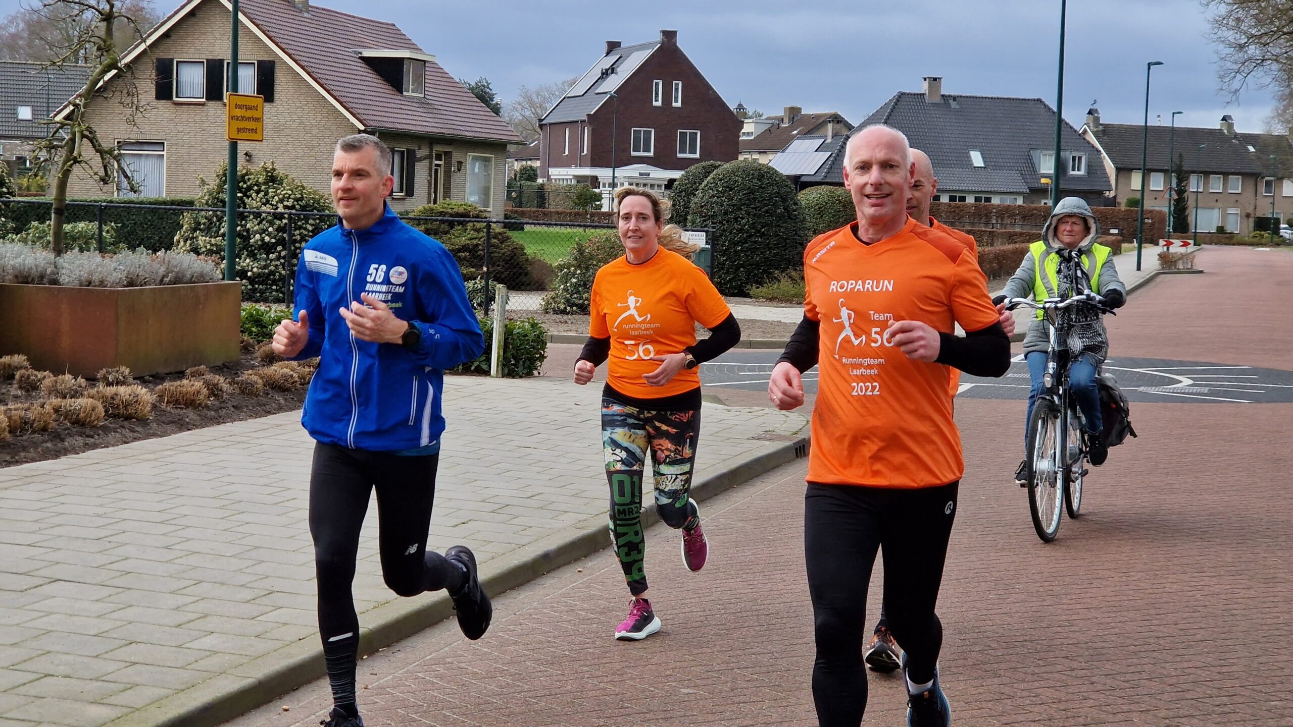Eerste training van Running Team Laarbeek voor Roparun 2023