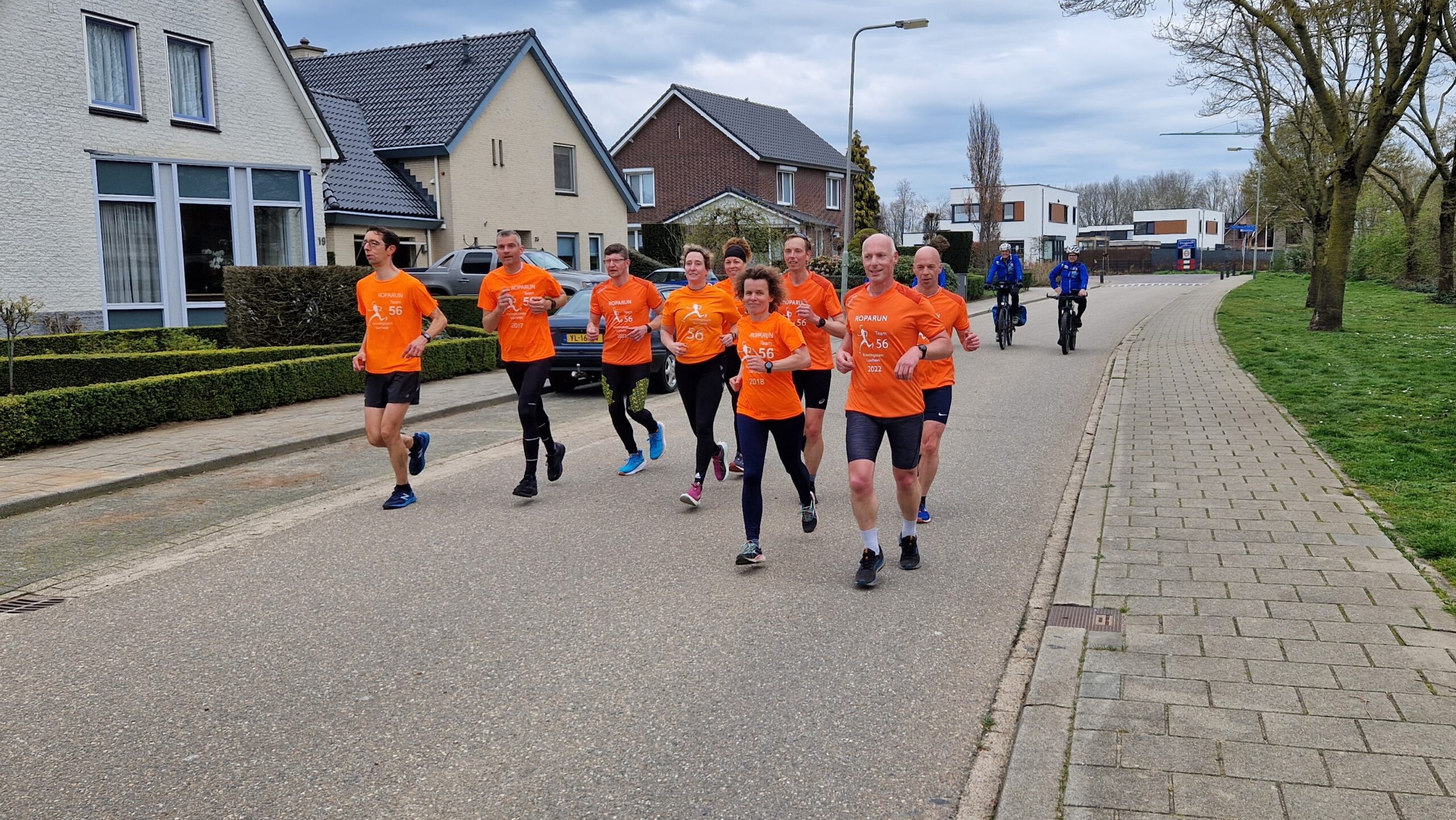 Runningteam Laarbeek klaar voor de Roparun